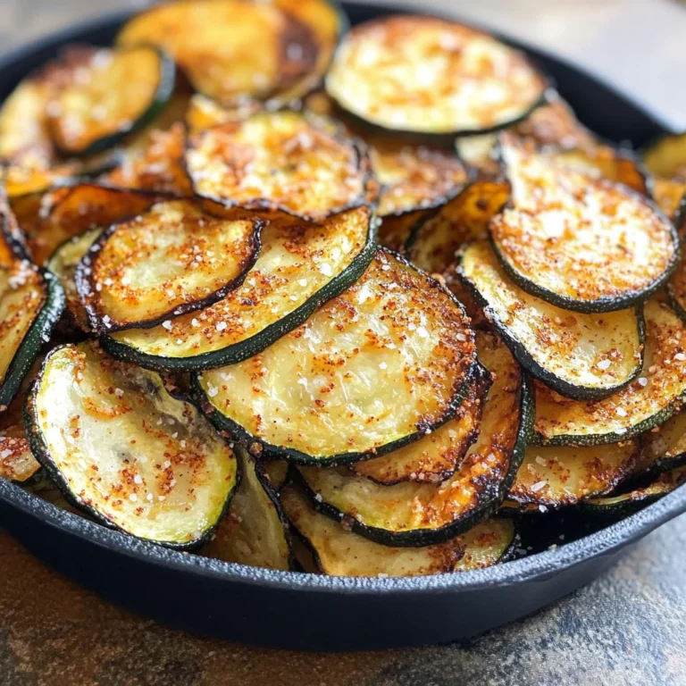 Baked Zucchini Chips Recipe