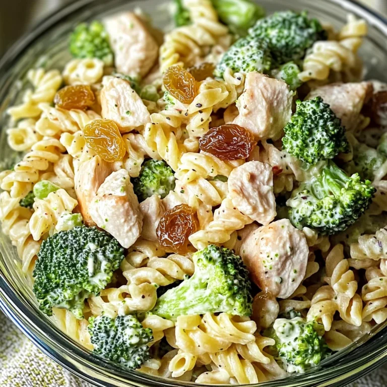 Chicken Broccoli Pasta Salad