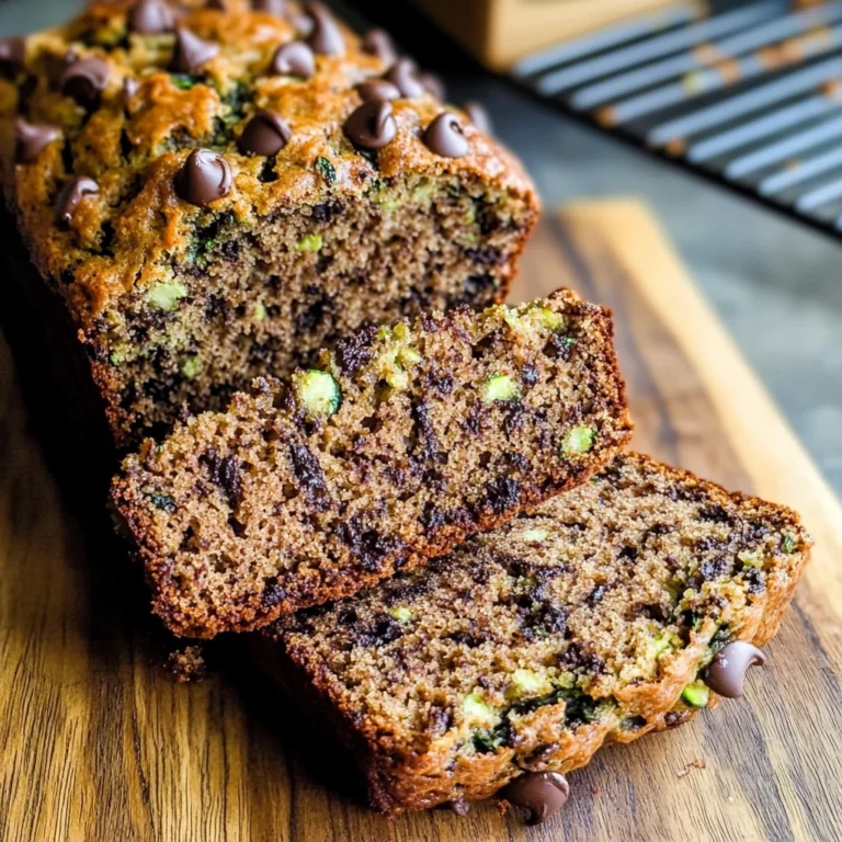 Chocolate Chip Zucchini Bread