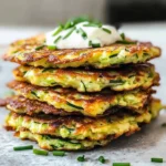Easy Zucchini Fritters