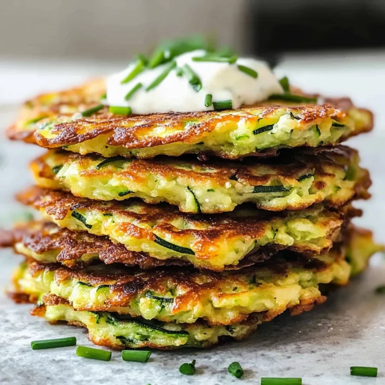 Easy Zucchini Fritters