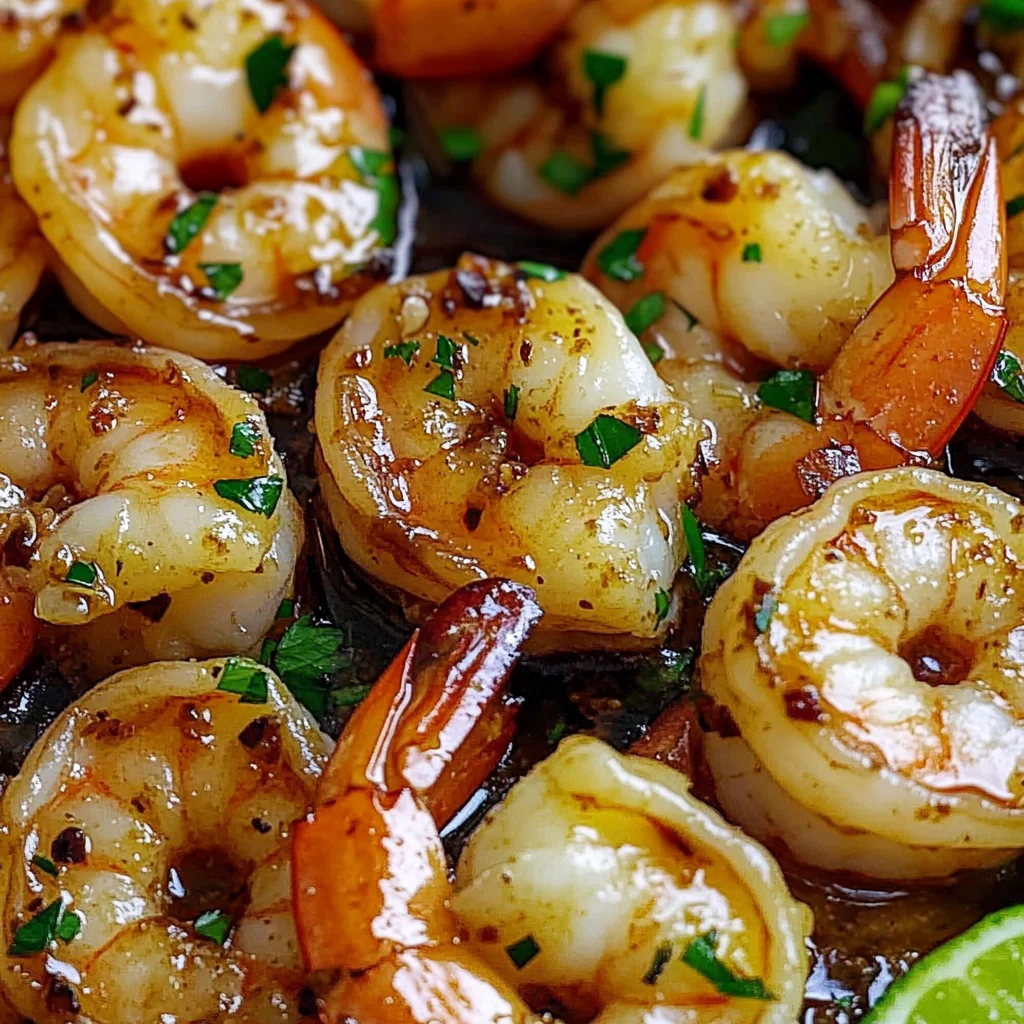 Garlic Honey Lime Shrimp Recipe