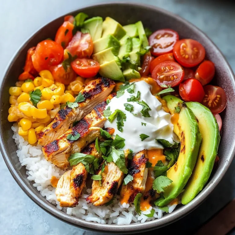 Grilled Chicken Burrito Bowls