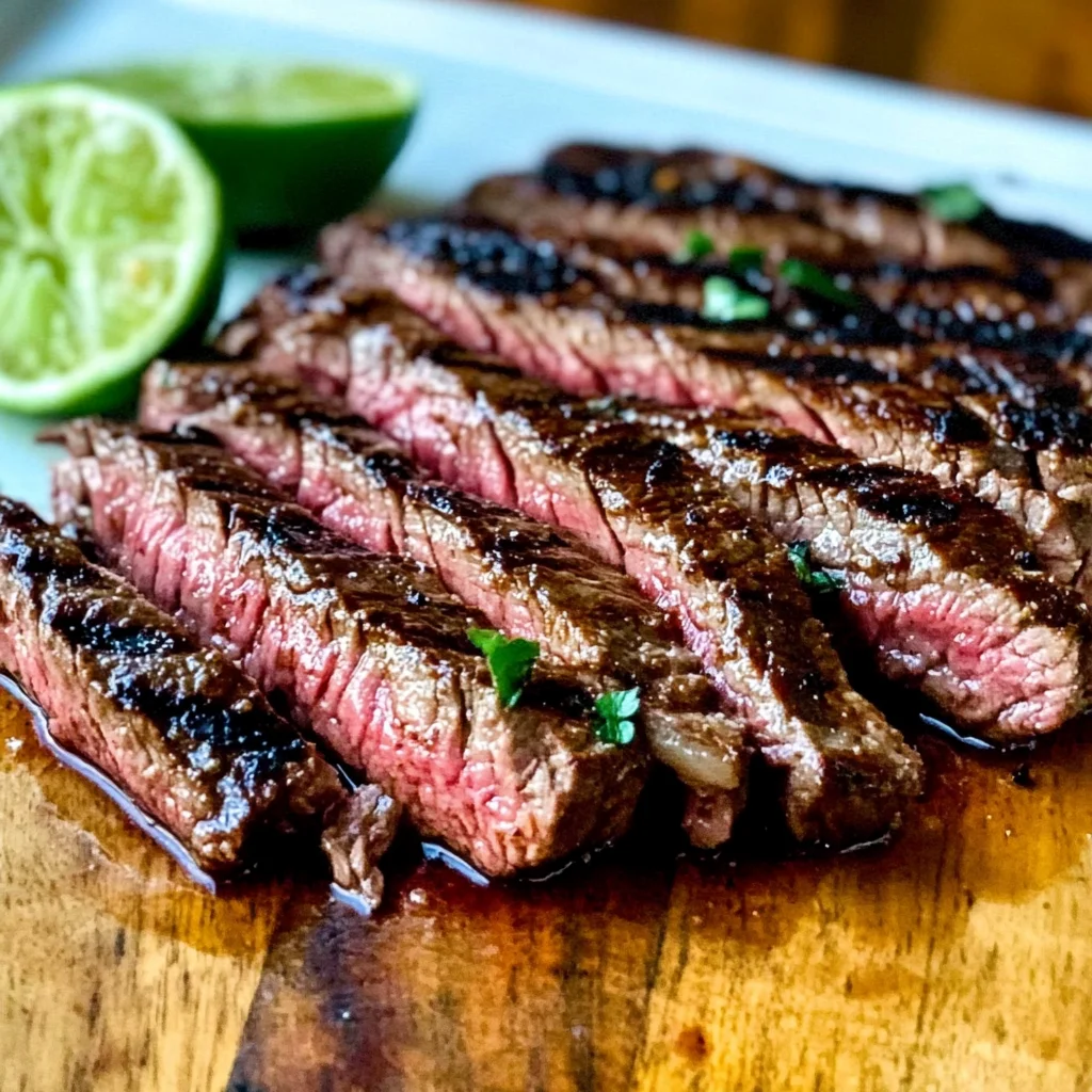 Grilled Cuban Flank Steak