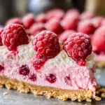 No Bake Raspberry Cheesecake