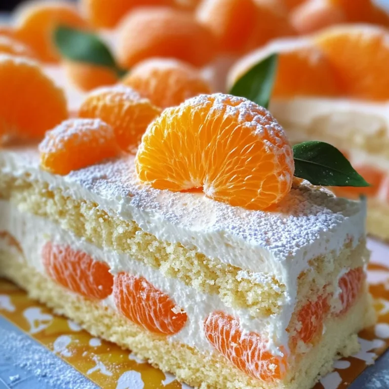 Orange Creamsicle Cake
