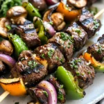 Steak Kabobs with Garlic Butter