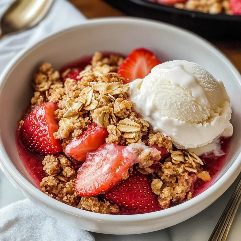 Strawberry Crisp