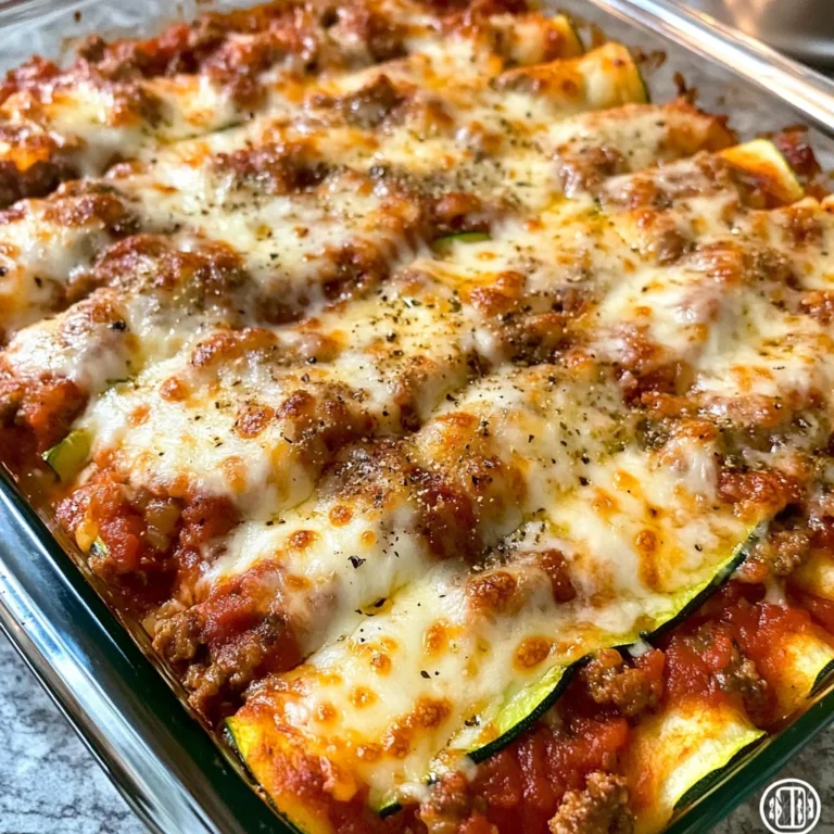 Zucchini Pizza Casserole | Low-Carb & Gluten-Free