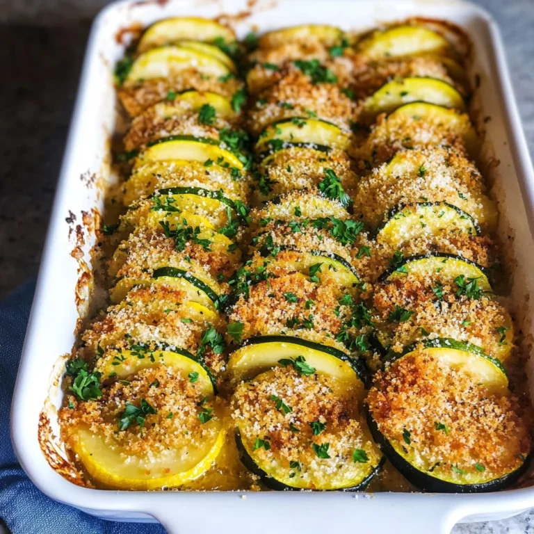Zucchini & Squash Casserole