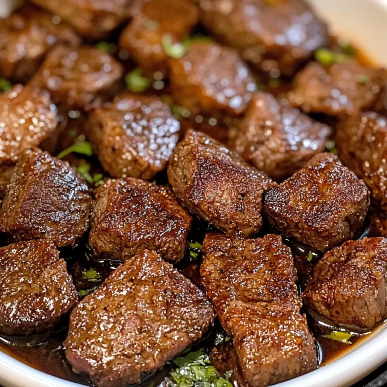 Air Fryer Juicy Steak Bites
