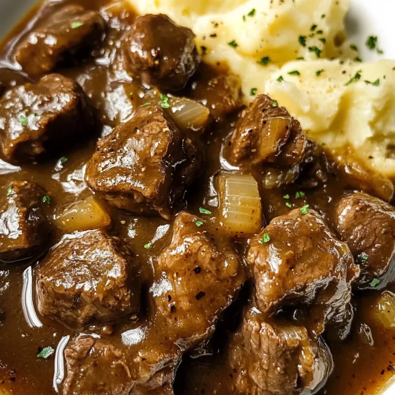 Beef Tips and Gravy