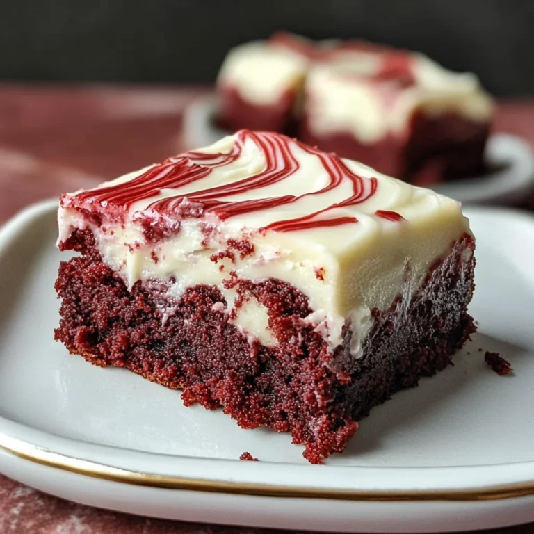 Red Velvet Brownies