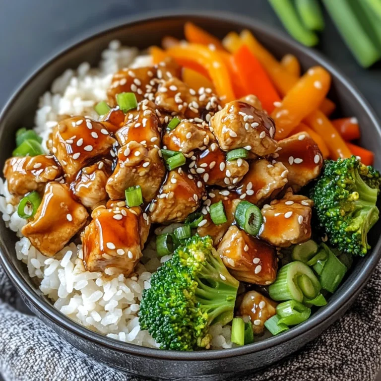 Teriyaki Chicken Rice Bowl