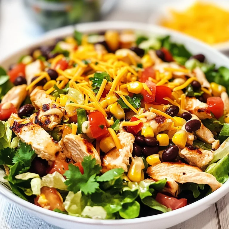 Tex-Mex Chicken Chopped Salad