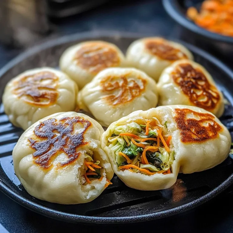 Vegan Pan-Fried Buns (Sheng Jian Bao, 生煎包)